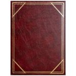 Jednobarevné fotoalbum, 10x15, zasunovací, B-46200 Vinyl 1 vínové – Zboží Živě