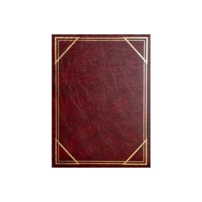 Jednobarevné fotoalbum, 10x15, zasunovací, B-46200 Vinyl 1 vínové – Zboží Živě