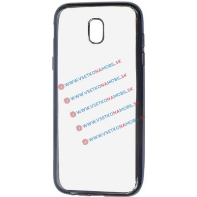 Pouzdro VSECHNONAMOBIL METALLIC Silikonový obal Samsung Galaxy J7 2017 (J730) černý 4057 – Zboží Mobilmania