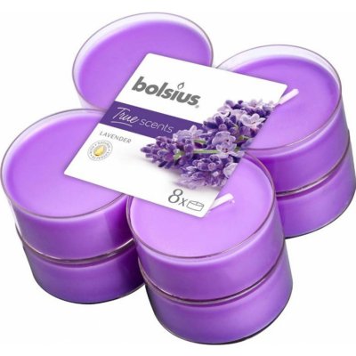 Bolsius Aromatic Maxi French Lavender 8 ks