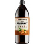 Pure Nature arganový olej do vlasů za studena lisovaný 1000 ml – Hledejceny.cz