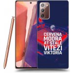 Picasee silikonové Samsung Galaxy Note 20 - FC Viktoria Plzeň E černé