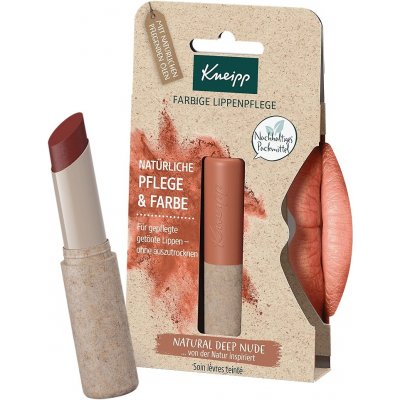 Kneipp Barevný balzám na rty Natural Dark Nude 3,5 g – Zboží Dáma
