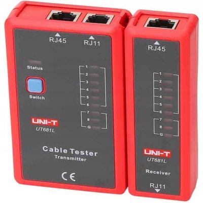 UNI-T Tester kabelu UNI-T UT681L (RJ45, RJ11) – Zbozi.Blesk.cz