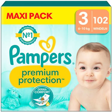 Pampers Premium 3 102 ks