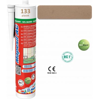 MAPEI Mapesil AC 132 silikonový tmel 310g béžový – HobbyKompas.cz