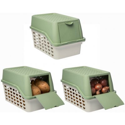 TORO Plastový box na brambory a cibuli 30 x 20 x 20 cm – Zbozi.Blesk.cz