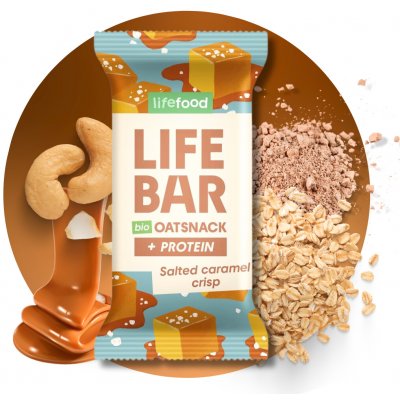 Lifefood LIFEBAR Oat Snack Protein BIO 40g – Zboží Dáma