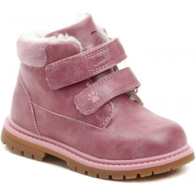 Wojtylko 1Z23022 dětské zimní boty růžové