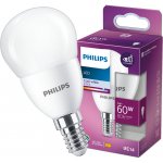 Philips LED žárovka E14 7W/60W 806lm 4000K matná – Sleviste.cz