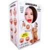 Nafukovací panna Boss Series ANGELINA 3D vibrační