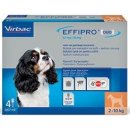 Veterinární přípravek Effipro Duo Spot-on Dog S 2-10 kg 4 x 0,67 ml
