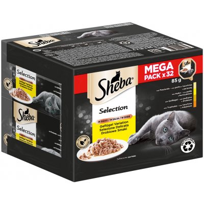 Sheba variace Selection in Sauce 64 x 85 g – Hledejceny.cz