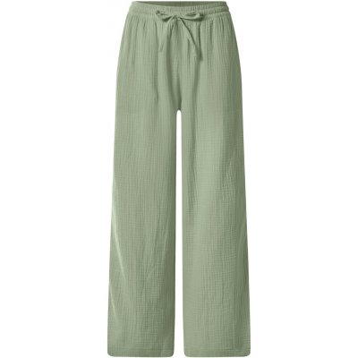 esmara Dámské mušelínové kalhoty zelená – Sleviste.cz