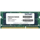 Patriot Signature SODIMM DDR3 4GB 1600MHz CL11 PSD34G16002S
