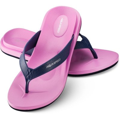 Aqua Speed plavecká obuv do bazénu Solea pink/navy blue