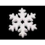 Prima-obchod Sněhová vločka 10 cm polystyren bílá – Zbozi.Blesk.cz