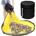 VERK GROUP Hrací vak, podložka na hraní 2v1, podsedák, černo žlutý – Hledejceny.cz