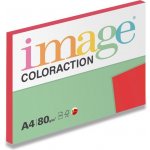 Image Coloraction barevný papír 119083 A4 80 g intenzivní jahodově červená 100 ks – Zboží Dáma
