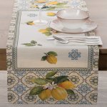 EUROFIRANY GOBELÍNOVÝ BĚHOUN LEMON 40X100 CM – Zboží Dáma