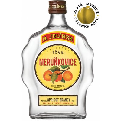 Rudolf Jelínek Meruňkovice Budík 42 % 0,7 l (holá láhev) – Sleviste.cz