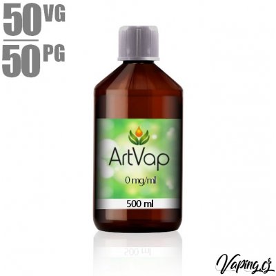 ArtVap MTL 0 mg báze 50VG/50PG 500 ml – Zboží Mobilmania