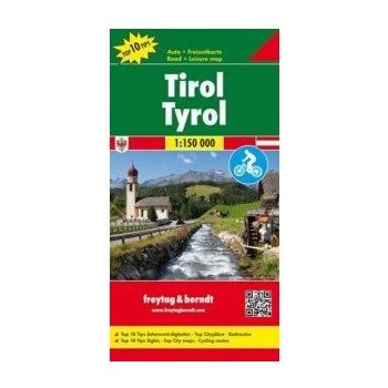 Tyrolsko-mapa 1:150t.