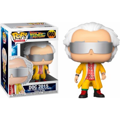 Funko Pop! Back to the FutureDoctor Emmett Brown 2015 9 cm – Zboží Mobilmania