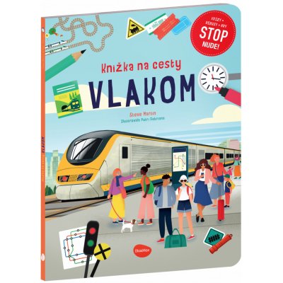 Presco Group Knižka na cesty VLAKOM – Stop nude: kvízy, rébusy, hry – Zboží Mobilmania