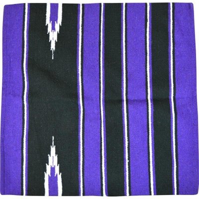 RANDOL´S Westernová deka Navajo černá fialová