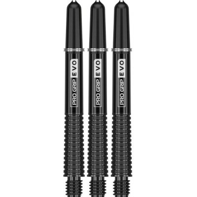 Target - darts Násadky Pro Grip EVO - medium - black – Zboží Mobilmania