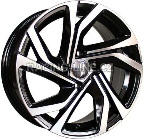 Racing Line B5762 6,5x16 4x100 ET37 black polished