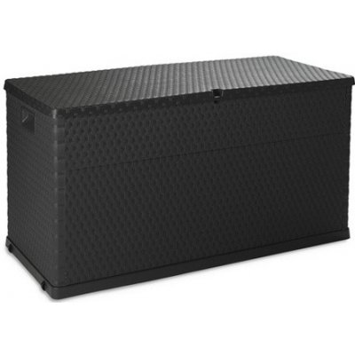 Aldotrade Rattan box 420l antracit – Zboží Mobilmania