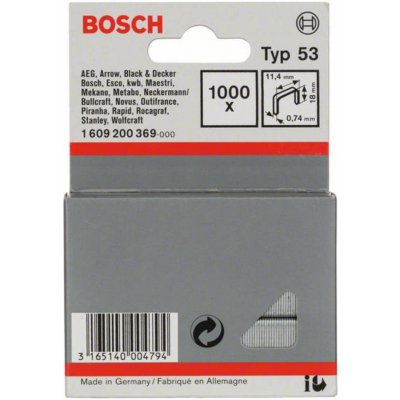 Bosch 1609200369 1000ks – Zbozi.Blesk.cz