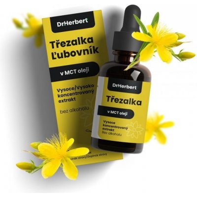 Dr. Herbert Přírodní bylinné kapky s Třezalkovým extraktem v MCT oleji 10 ml – Hledejceny.cz