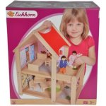 Eichhorn Dřevěný domeček pro panenky Doll's House 41 cm – Sleviste.cz