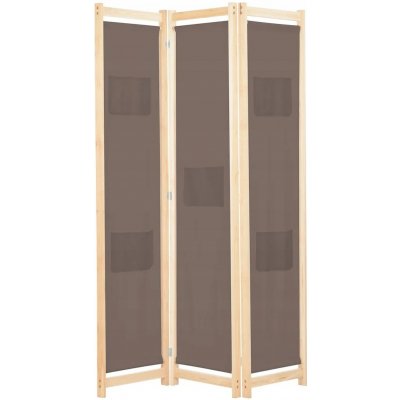 VidaXL Paraván 248179 120 x 170 cm hnědý – Hledejceny.cz