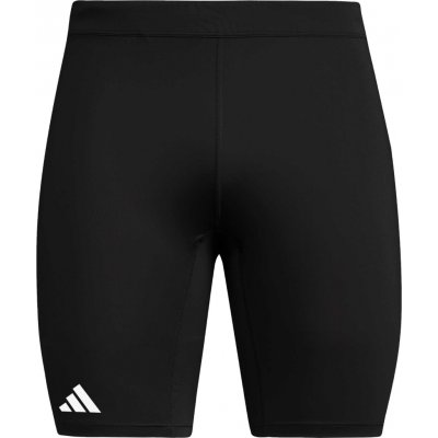 adidas ADIZERO ESSENTIALS SHORT TIGHTS Černá Bílá – Zboží Dáma