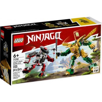 LEGO® NINJAGO® 71781 Lloyd a bitva robotů EVO