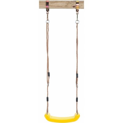 SwingKing houpačka se sedátkem žlutá 43 x 17 cm – Sleviste.cz