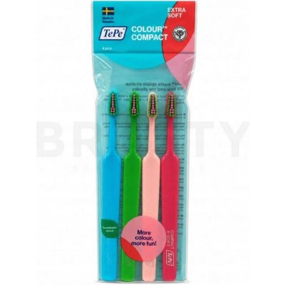 TePe Kids Select Compact zubní kartáček extra soft 4 ks – Hledejceny.cz