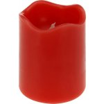 Koopman LED Svíčka s časovačem, plápolající, červená, pr. 7 x 9 cm – Hledejceny.cz