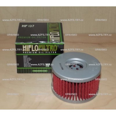 Hiflofiltro Olejový filtr HF 137 – Zboží Mobilmania
