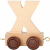 Dřevěný vláček Small Foot Dřevěný vagónek abeceda písmeno X