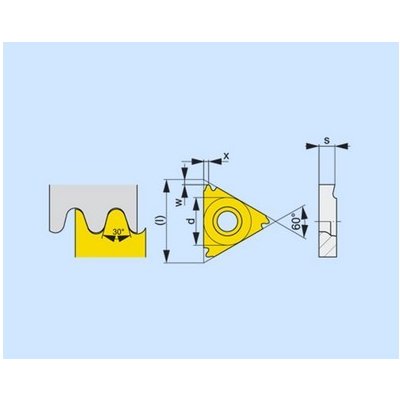 Soustružnické VBD závitové + zapichovací 80017863 / 6755347 TN RD EXT C3 -S- PRAMET - PM-TN-16ER060RD-T8030 – Hledejceny.cz
