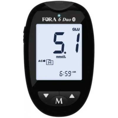Foracare FORA 6 Duo Glukometr – Sleviste.cz