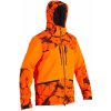 Army a lovecká bunda, kabát a blůza Bunda Solognac softshellová 500 oranžová fluo