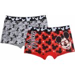 Chlapecké boxerky Mickey Mouse Bio bavlna červené – Zboží Mobilmania