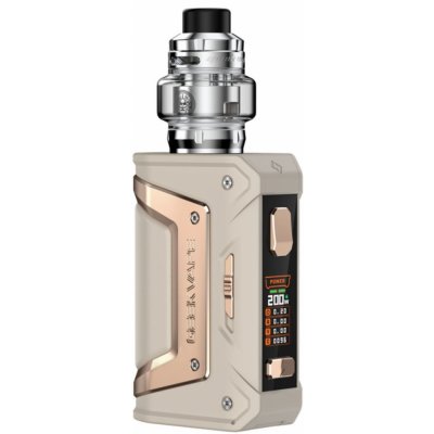 GeekVape L200 Classic Kit s Z Max Tank 200W Beige 0 mAh 1 ks – Zbozi.Blesk.cz