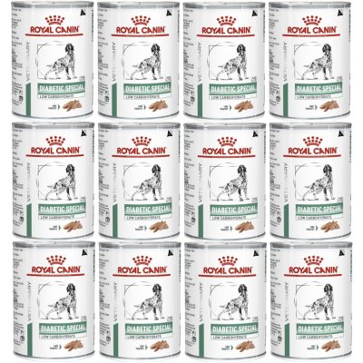 Royal Canin Veterinary Diet Dog Diabetic SPECIAL LOW CARBOHYDRATE WET 12 x 410 g – Zbozi.Blesk.cz